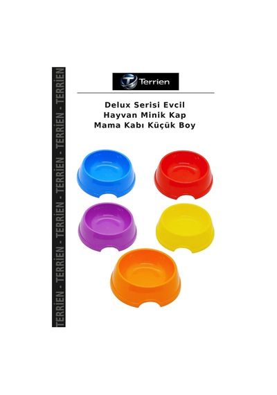 Delux Serisi Evcil Hayvan Minik Kap Mama Kabı Küçük Boy