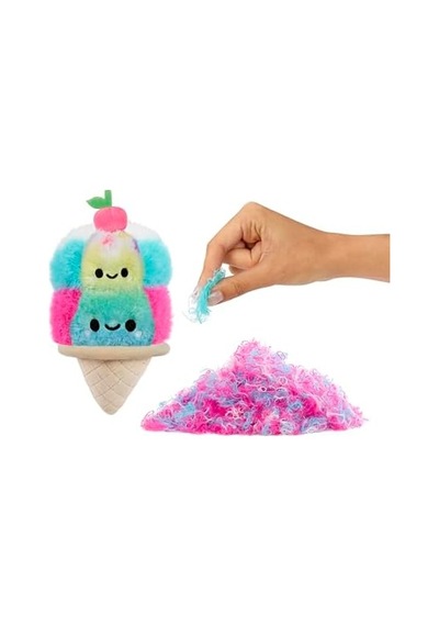 Fluffie Stuffiez Küçük Peluş Dondurma 000 Açık Krem