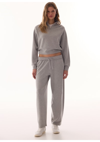 Penti Gri Modal Yarım Fermuarlı Sweatshirt