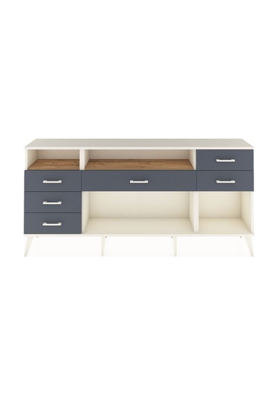 Arges Konsol 2 Raflı 6 Çekmeceli 176x30x83 Aytaşı-çam/antrasit Çam/antrasit Arges Konsol 2 Raflı 6 Çekmeceli 176x30x83 Aytaşı-çam/antrasit Çam/antrasit