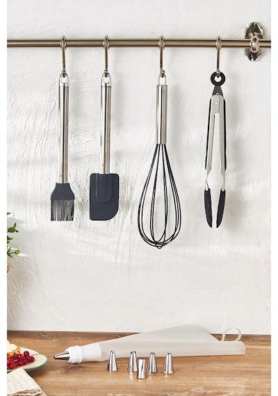 Karaca  Cake 10 Parça Pasta Servis Gereci Black