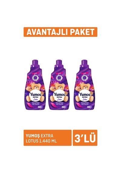 Yumoş Extra Lotus 3 X 1.440 Ml Diğer