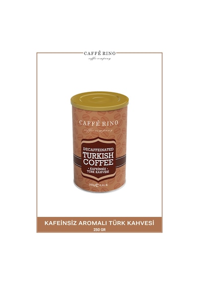 Caffe Rino Kafeinsiz Türk Kahvesi 250 G