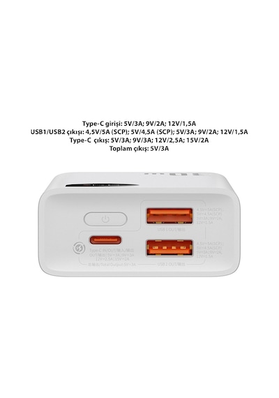 Baseus Adaman2 Digital Display 10000 mAh 30 W Powerbank