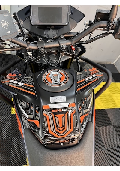 Ktm Duke 390 Adv Uyumlu Tank Pad Seti