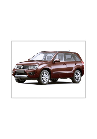 Suzuki Grand Vitara Krom Cam Çıtası 4 Parça 2005-2015 Arası
