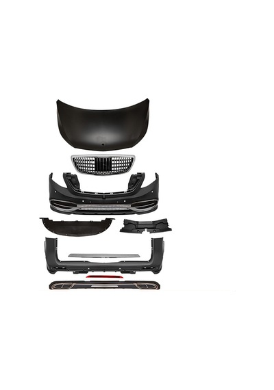 Mercedes Vito 447 Body Kit, Maybach, Pdcli, Ön/arka, Panj-lu, Egz. Ucu Çerçeveli, Kaput, M A4472102