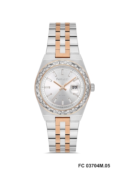Fc 03704m Kadın Kol Saati Gümüş - Rose Gold