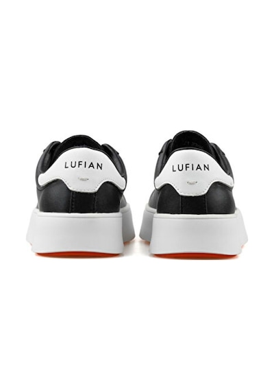 Lufian Adel Unisex Hakiki Deri Günlük Ayakkabı Siyah Siyah