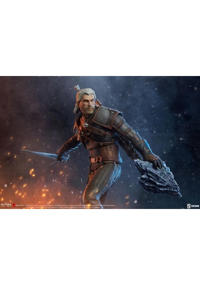 Sideshow Collectibles Geralt Statue 200601 The Witcher 3 : Wild Hunt