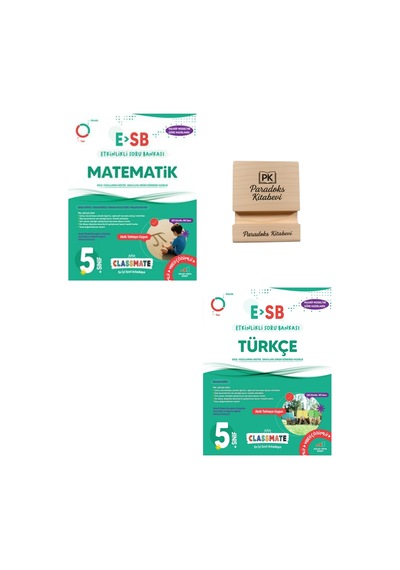 Okyanus Yayınları 5. Sınıf Classmate Matematik Ve Türkçe Etkinlikli Soru Bankası + Telefon Standı