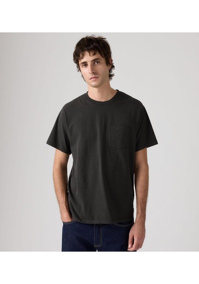 Levi's Erkek Ön Cepli Siyah Tişört - 005h0-003 Siyah