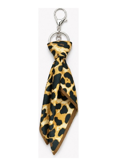 Tarzınıseç Leopar Desenli Anahtarlık Charm