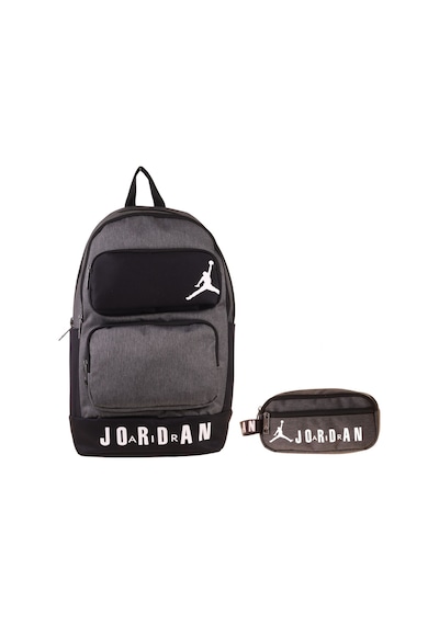 Jordan Air Cleveland Grey Gri İkili Sırt Çantası Ve Kalemlik Seti - Erkek Çocuk - Setja-q3170c