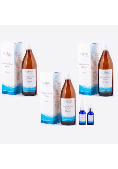 Gümüş Suyu 23 Ppm 1500Ml Cam Şişe Hydrasense Kolloidal