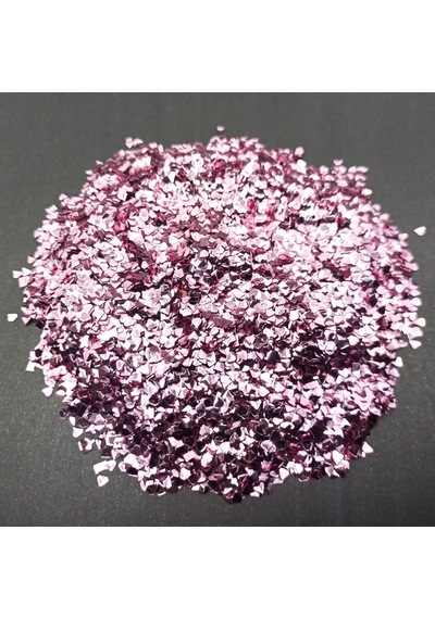 Glitter Epoksi Reçine Süsleme Pulu Üç Boyutlu Elmas Görünümlü Nail Art Makyaj Sim Pembe 100 Gr