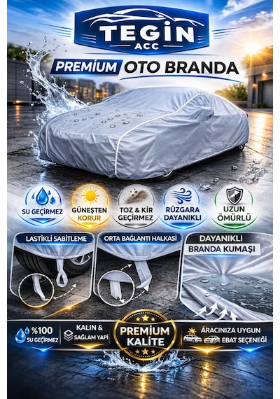 Renault Megane Coach Coupe Coupe 1996-2002 Uyumlu Premium Araba Brandası Sd1