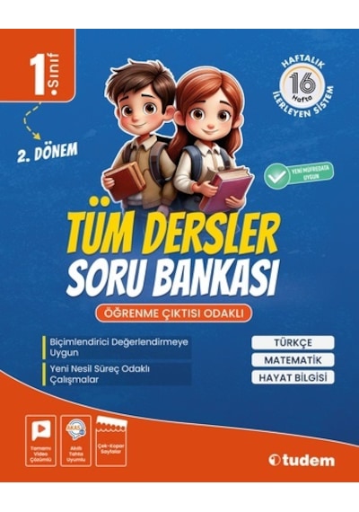Tudem 2026 1. Sınıf 2. Dönem Tüm Dersler Soru Bankası