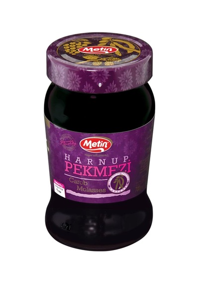 Metin 700 Gr Cam Kavanoz Keçiboynuzu Harnup Pekmezi