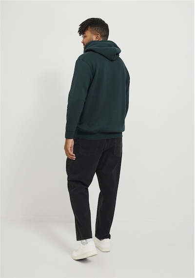 Jack & Jones Logo Baskili Sweatshirt - Büyük Beden 12244912 Magical Forest Koyu Siyah Jack & Jones Logo Baskili Sweatshirt - Büyük Beden 12244912 Magical Forest Koyu Siyah