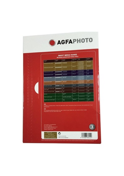 Özel Üretim Belge Ofis Kırtasiye Agfaphoto Fotoğraf Kağıdı 270gr 20'li A4 Inkjet Kağıt Parlak