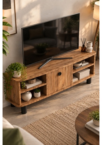 Sulorahome Vienna Tv Sehpası Suntalam Çok Renkli 136x44 Cm