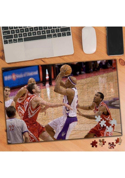 La Lakers Basketbol Maçı 240 Parça Puzzle Yapboz-02237