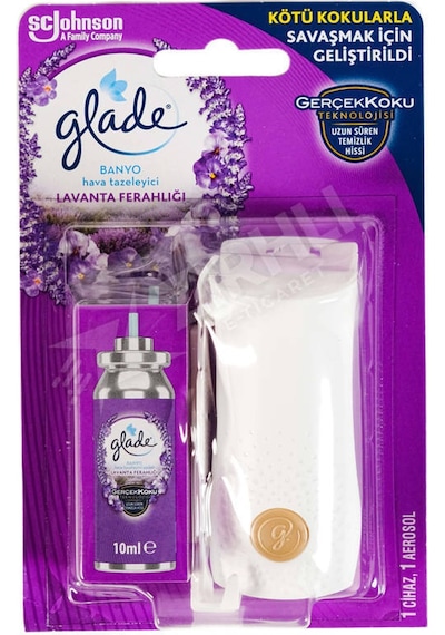 Glade Banyo Hava Tazeleyici Cihaz+yedek Lavanta 10 Ml Diğer