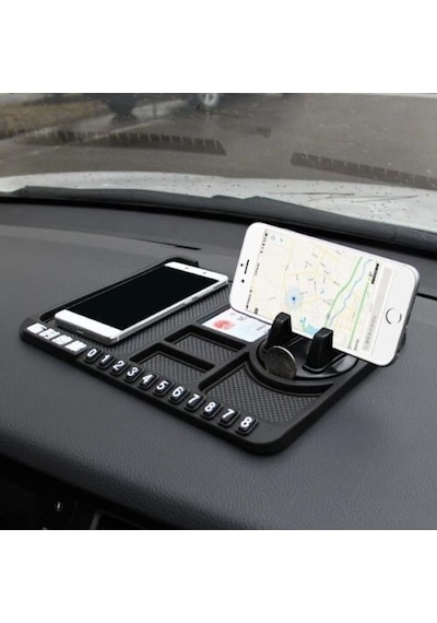 Çok Fonksiyonlu Araç İçi Telefon Tutucu-9046251936386