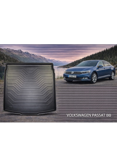 Volkswagen Passat B8 2015+ 3d Oto Paspas Ve Bagaj Havuzu İkili Set