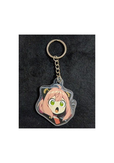 Owl Bag Spy X Family - Anya Desenli Acrylic Anahtarlık Çanta Süsü Mıx