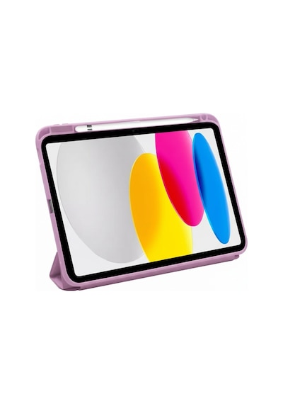 Apple Uyumlu iPad, Pro 11 Inç 2024 M4 Kılıf Kalem Şarj Bölmeli Stadlı Uyku Modlu Arkası Silikon Akıllı Case