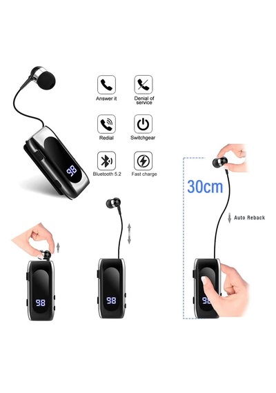 Exenar SW11 Bluetooth 5.2 Kulak İçi Kulaklık