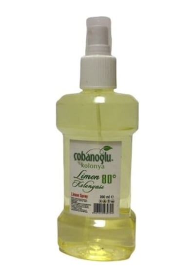 Çobanoğlu 80 Derece Limon Kolonyası Sprey 200 ML