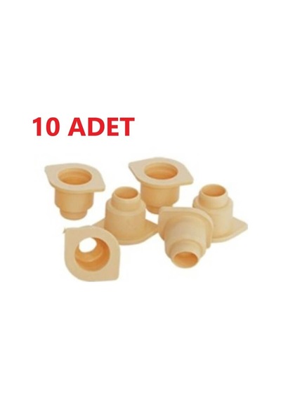 Ana Arı Üretimi Yüksük Tutucu Geçmeli Kızaklı Tip Beyaz 10 Adet