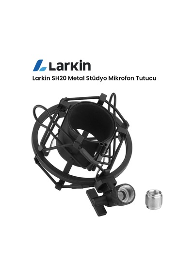 Larkin Sh20 Metal Condenser Stüdyo Mikrofon Tutucu Shock Mount