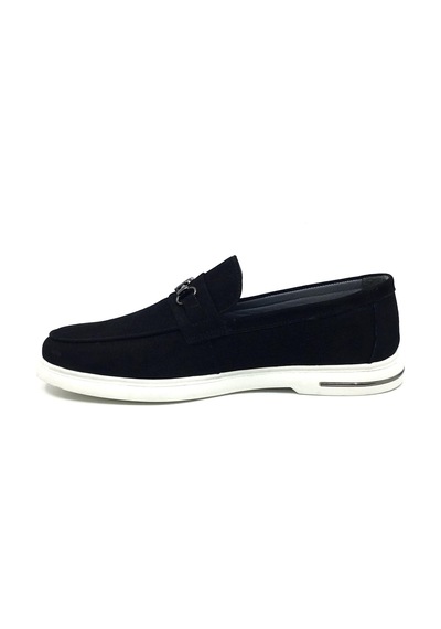 Lisan Sohes Lisans Shoes 245 %100 Hakiki Deri Erkek Günlük Ortopedik Rahat Yazlık Casual Ayakkabı Yeni Sezon 40-44 Siyah Nubuk