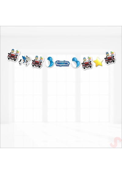 Sünnetime Hoşgeldiniz Dekoratif Banner