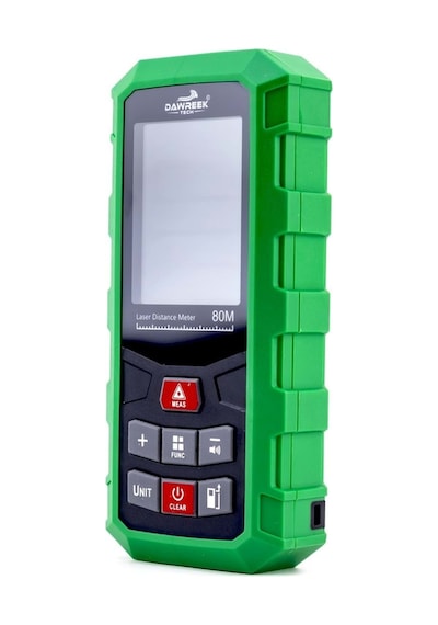 Dawreek Mesafe Ölçer H01 Green 80 Metre Dijital El Tipi Mesafe Ölçüm Cihazı