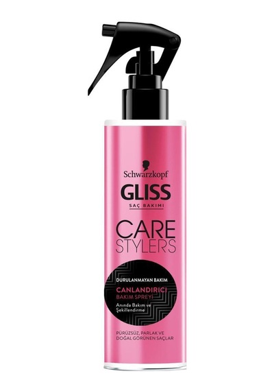 Schwarzkopf Gliss Care Stylers Canlandırıcı Saç Bakım Spreyi 2 x 150 ML