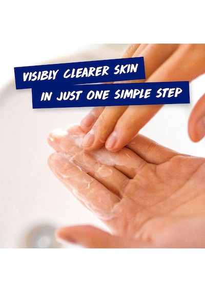 Clearasil Stubborn Akne Karşıtı 5'i 1 Arada Peeling Etkili Yüz Temizleme Jeli 200 ML