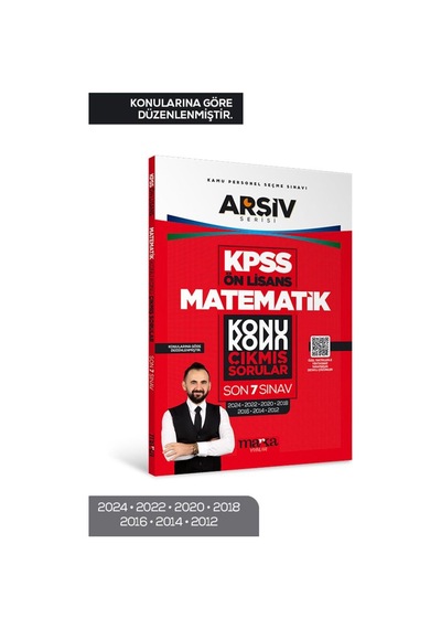 Kpss Ön Lisans Matematik Konu Konu Çıkmış Sorular Son 7 Sınav Tamamı Çözümlü