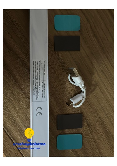 Hareket Sensörlü Şarjlı Led Lamba 30 Cm Gün Işığı