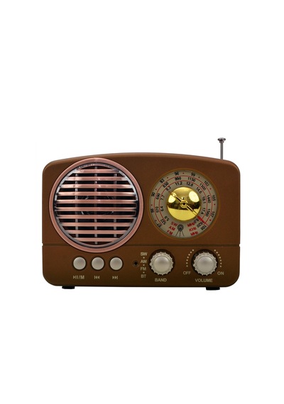 Nostaljik Fm Radyo Bluetooth-Usb-Retro Meier M161-Bt