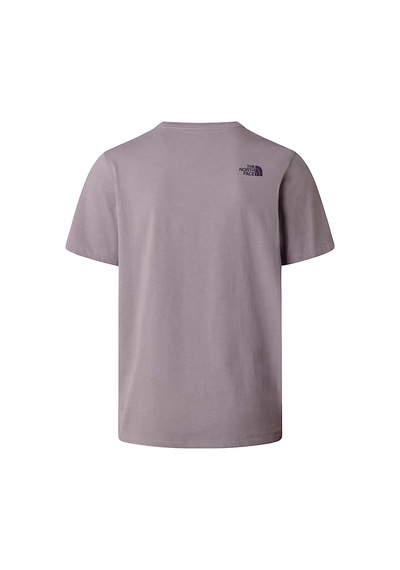 The North Face Mountain Line Regular Erkek Gri Outdoor T-shirt Nf0a8guxg7o1