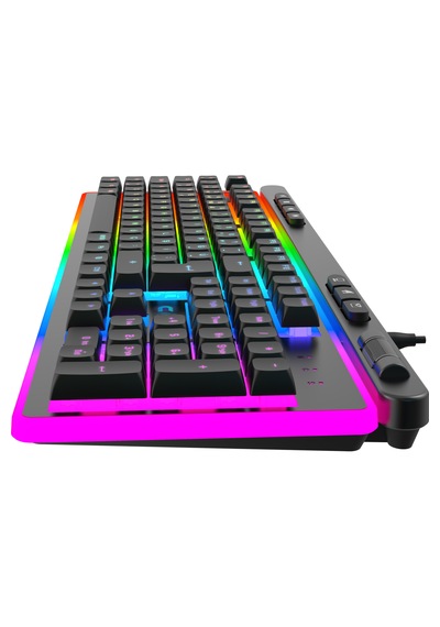 Nova K1 360 Özelleştirilebilir Rgb & Yazılımlı Full Membran 104+7 Tuşlu Gaming Klavye