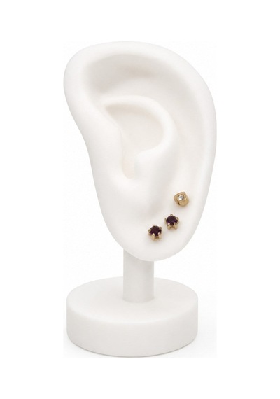 3d Küpe Standı Takı Sergileme Aparatı Earring Display Holder Stand Küpe Standı Beyaz