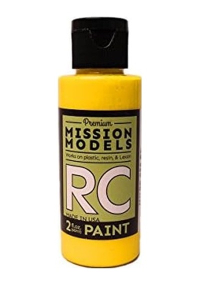 Models Mmrc-056 Su Bazlı Rc Boya, 2 Oz Şişe, Yarı Saydam Sarı