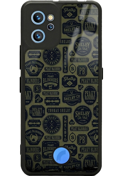 Reeder S19 Max Pro Peaky Blinders Duvar Kağıdı Tasarımlı Glossy Telefon Kılıfı Çok Renkli