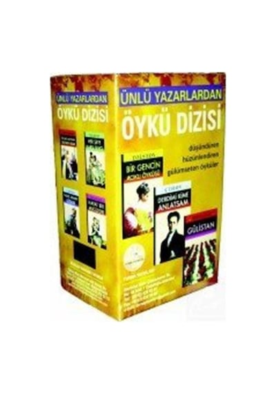 Ünlü Yazarlardan Öykü Dizisi 10 Kitap Takım- Turna Yayınları